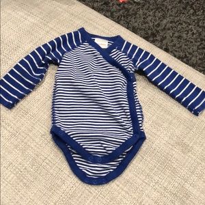 Hanna Andersson kimono style onesie